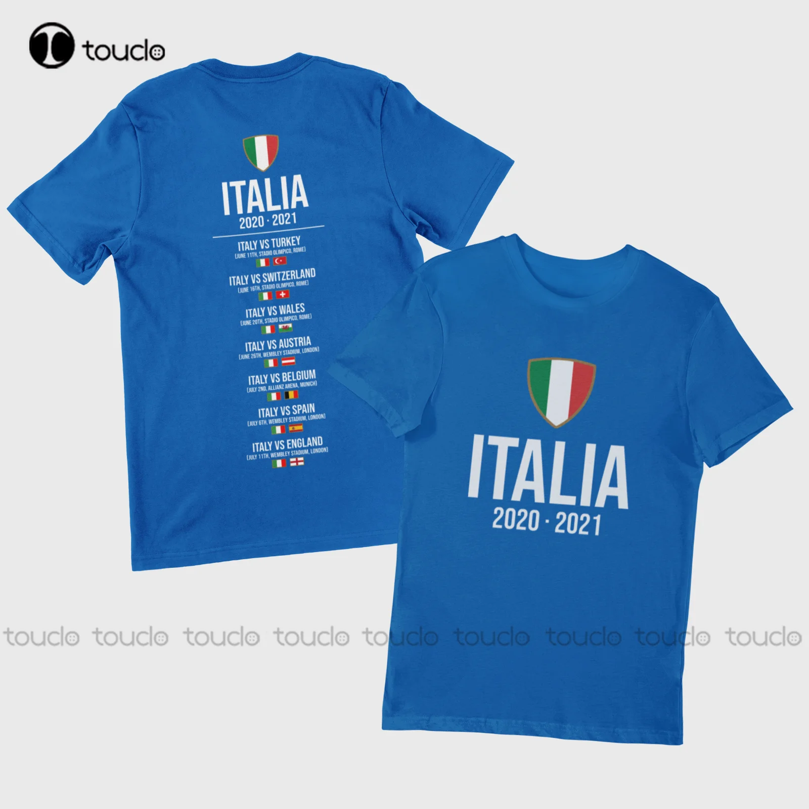 New Adult Or Kids Italy 2020 2021 Stadium Tour Football T-Shirt Tee Euro Shipping Cotton T Shirt Tee