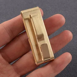 Luxury male Solid Brass keychain creative clasp DIY Leather Craft keychain car holder key chain for men jewelry gift Accessorie