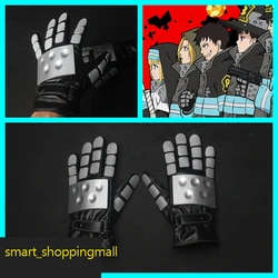 Anime Fire Force Shinra Kusakabe cosplay gloves team clothes gloves props accessories
