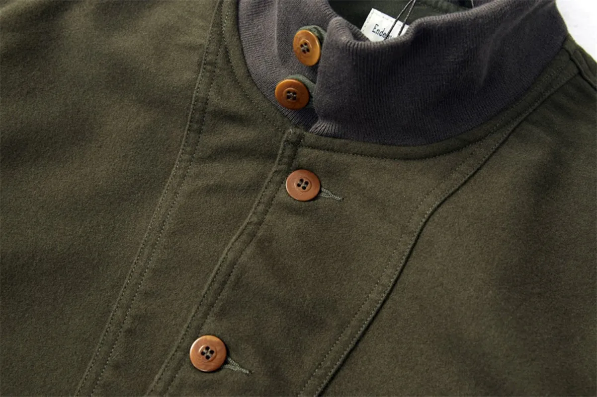 MA-1 Aviator Jacket for Men Short Pure Cotton Single-breasted Commander Military Style Coat Male Vintage Clothes