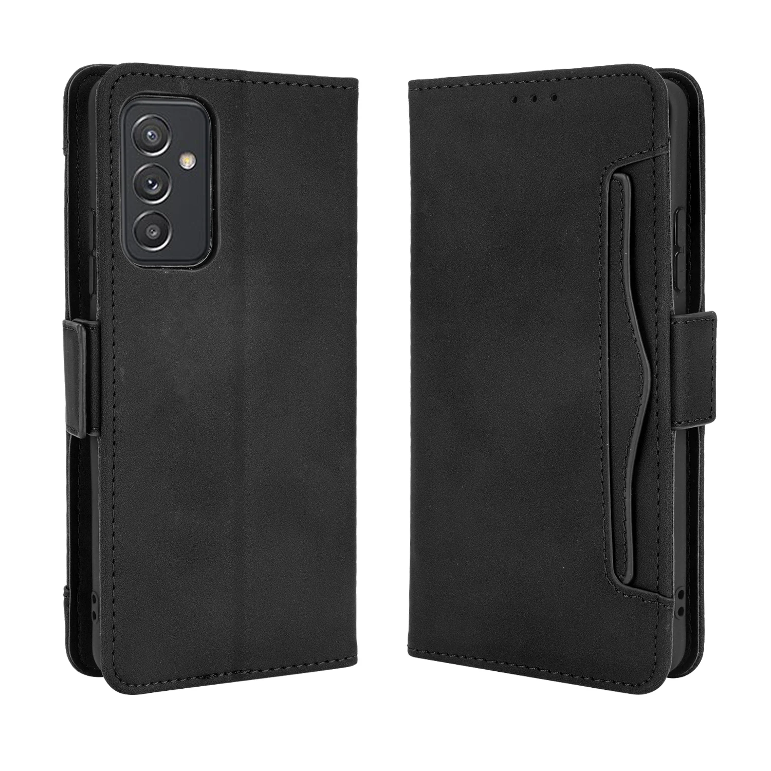 For Samsung Galaxy Quantum2 Cover Premium Leather Wallet Leather Flip Multi-card slot Cover For Samsung Quantum 2 SM-A826S Case