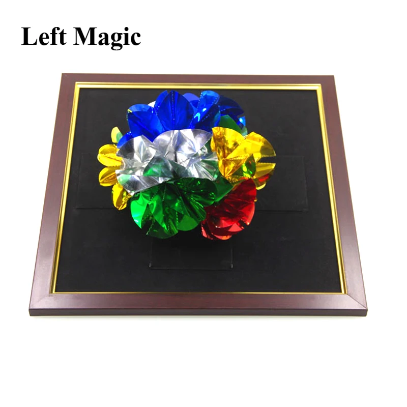 Funny Dice To Flower - Stage Magic Tricks Magic Props Magician Illusion Gimmick Puzzle Toys