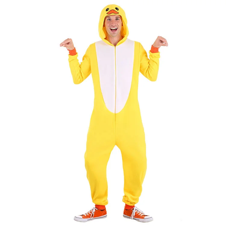 Costume de cosplay de canard jaune pour enfants et adultes, combinaisons de haute qualité, pour garçons et filles, livraison rapide, nouvelle collection