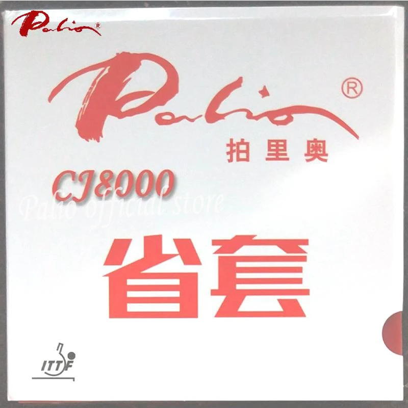 

Резина для настольного тенниса Palio CJ8000 с синей губкой для торта, хорошая скорость и вращение, подходит для профессионального игрока