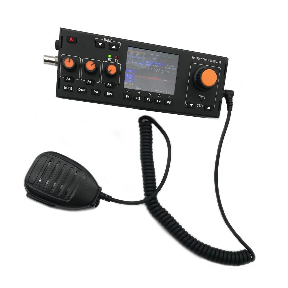 Recent RS-978 10W SSB HF SDR Radio HF Ham Transceiver 1.8-30MHz 10Watt Ham Sdr Radio Hf With 3800mAh Li-ion Battery Pack