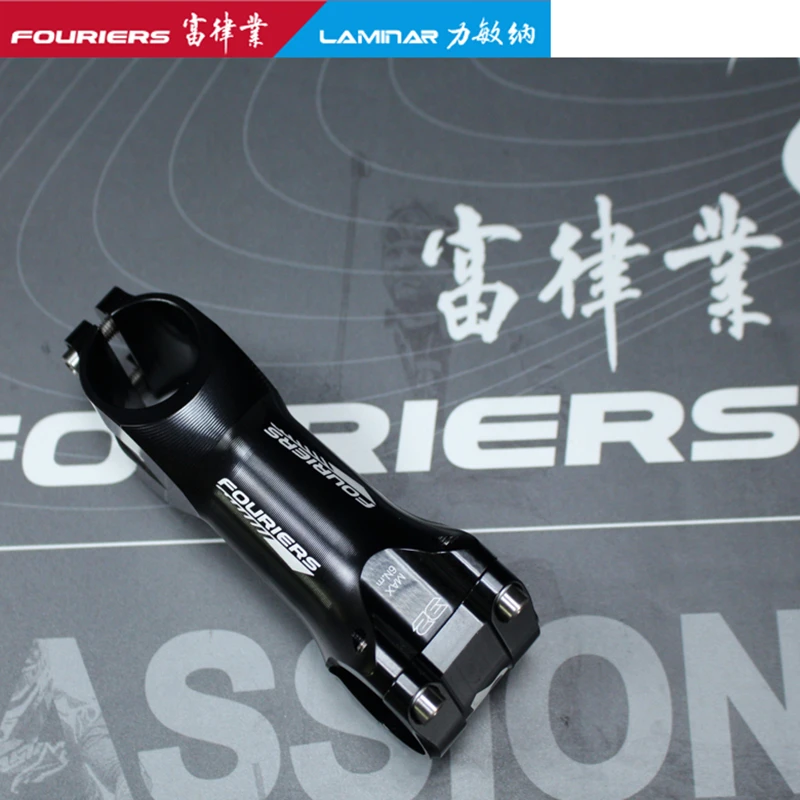 FOURIERS SM-RA009 full CNC machined 31.8mm Bicycle Stem ±17Degrees Length 80-120mm Bike Stem with Titanium Bolts