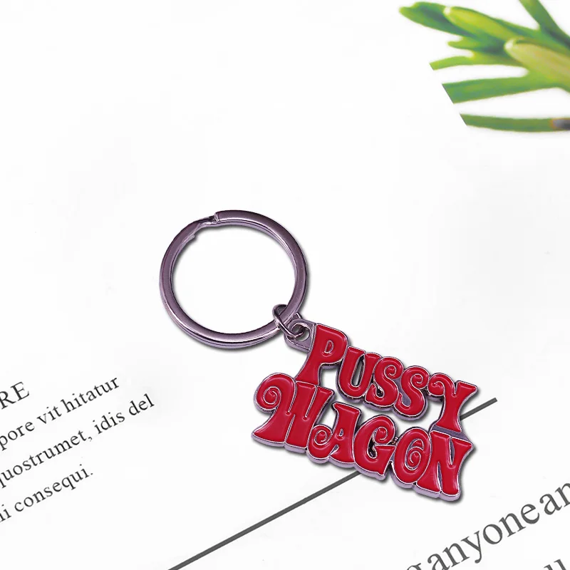 Pussy Wagon Keychain Kill Bill Movie Beatrix Kiddo Gift The Bride Prop Keyring