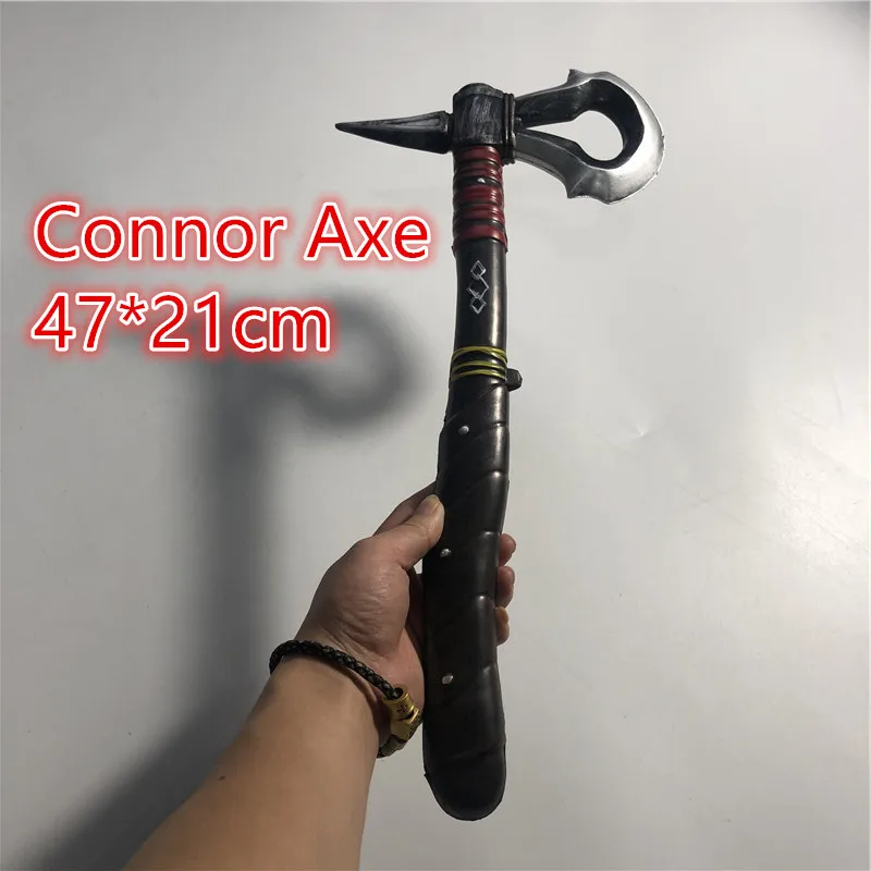 47cm Cosplay Ken Way Desmond Lucy Axe Deluxe PU Axe Hatchet Toy Swords PU Ation Figure Toy Gift for Kids