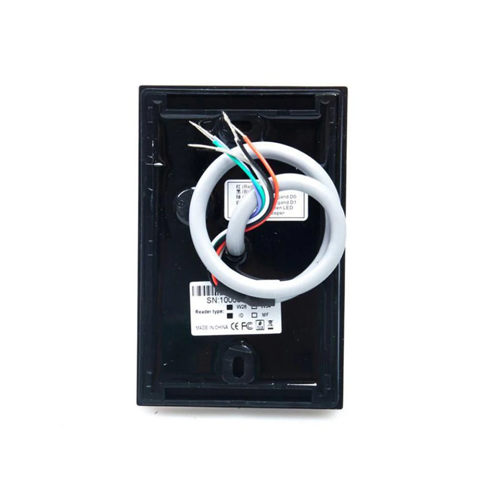 Waterproof IP65 Wiegand 26/34 Access Control Reader 125kHz 1356Mhz RFID Card Slave Reader KR100E Wiegand Output