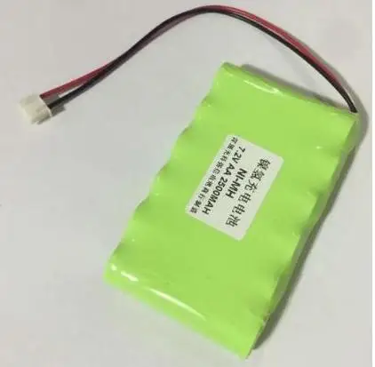 Paquete de baterías recargables de 7,2 V AA Ni-MH 2500 mAh
