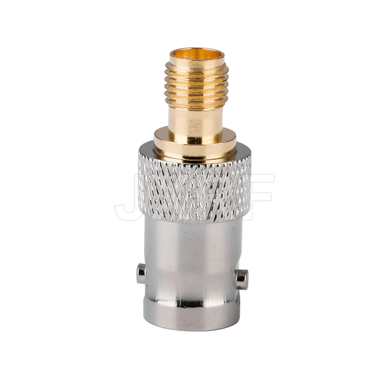 Imagem -04 - Adaptador Coaxial rf Sma Fêmea para Conector Fêmea Bnc 100 Pcs