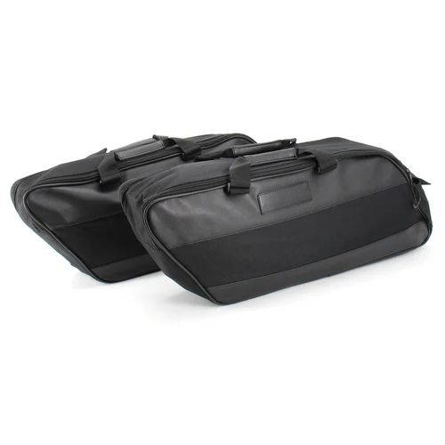 Imagen 2 del producto Bolsa de Sillín para Motocicleta, Forro para Portaequipajes, Alforja para Touring Road King Electra Street Glide Ultra Tour FLTR FLHX 93-18