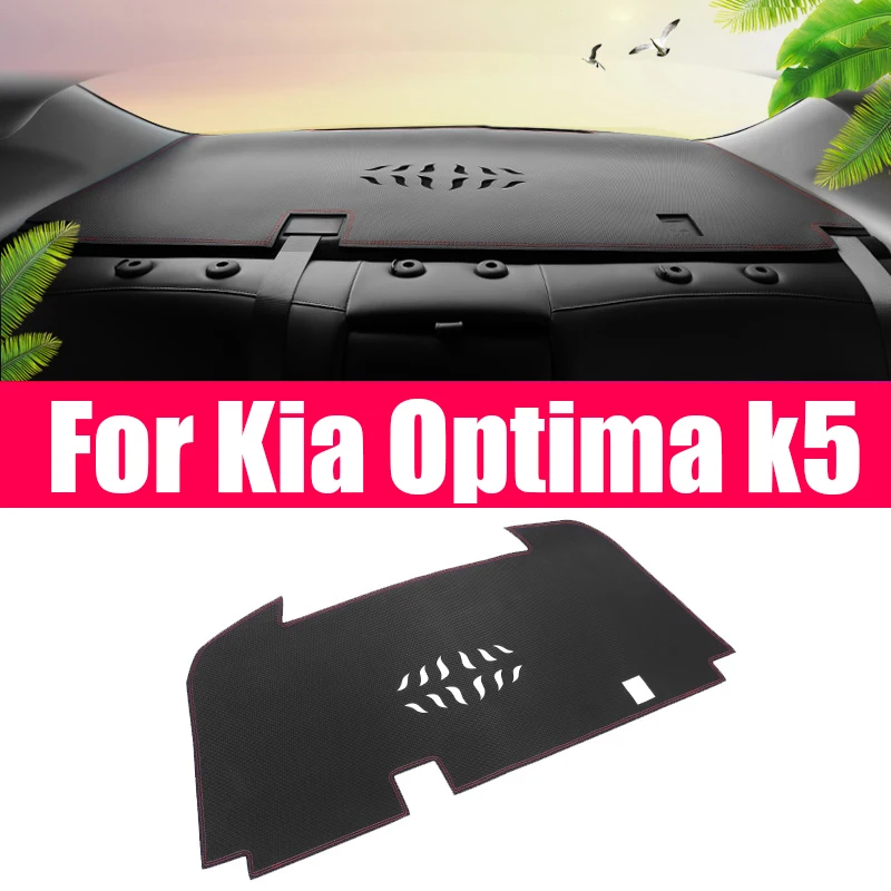 Dashmat Accessories Car-Styling Dashboard Covers Pad Dash Mat Sunshade Carpet For Kia Optima k5 G5 2020 2021