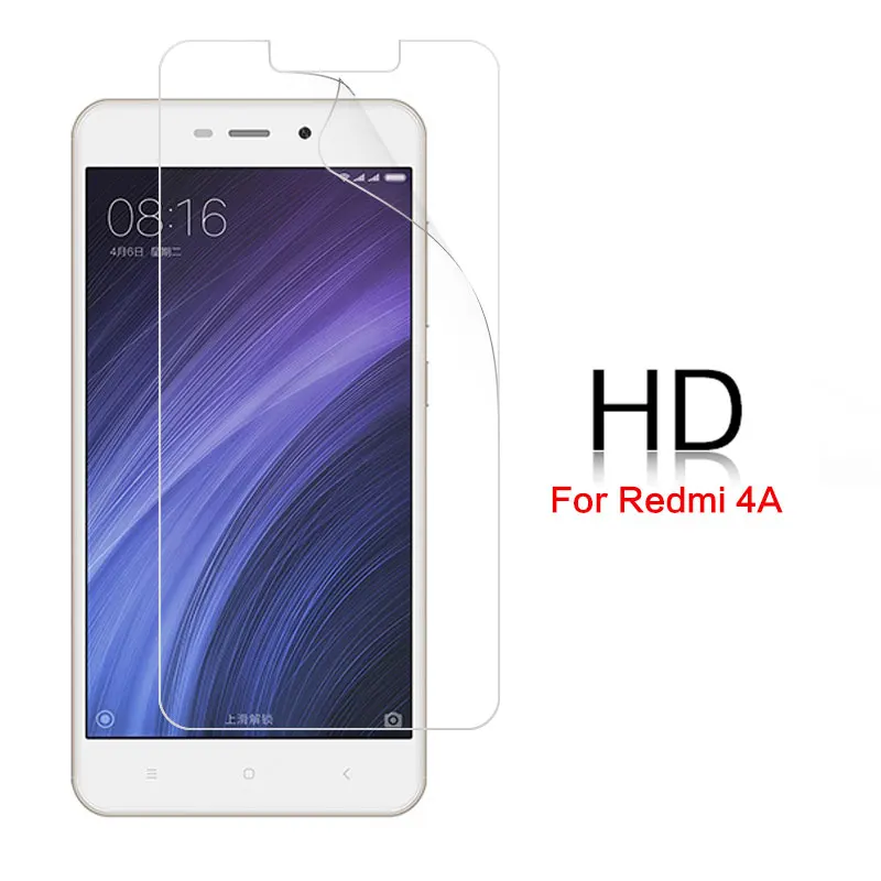 Clear Glossy HD Film For Xiaomi Redmi 1s 2 2A 3 3s 4 4A 4x 5 5A 6 Pro Plus Anti-Glare Anti-Scratches LCD Screen Film Cover