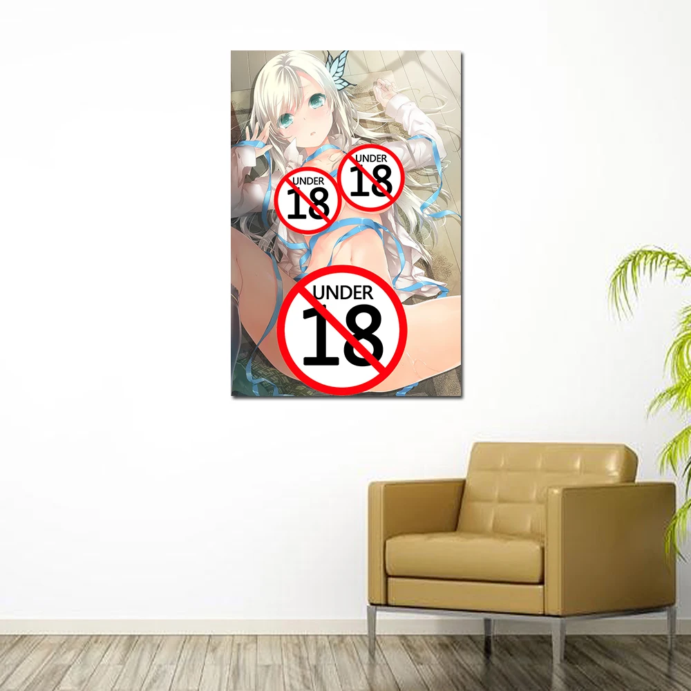 Sexy Beauty Anime Poster Canvas Prints Unframed Painting For Living Room Bedroom Decor