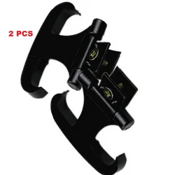 2 X Black Universal Car Trunk Cargo Hanger Holder Horns Bag Hook For VW Audi BMW