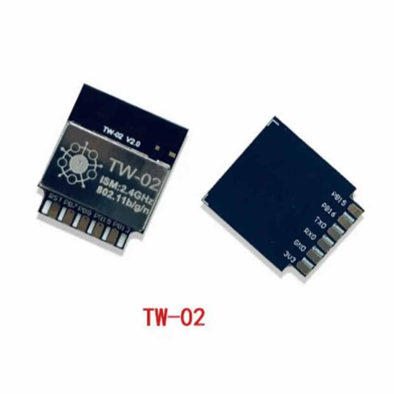 TW 02 무선 WiFi 모듈, ESP8266 E2S 와 호환, 직렬 포트 투명 SPI 전송 지원, 3 개