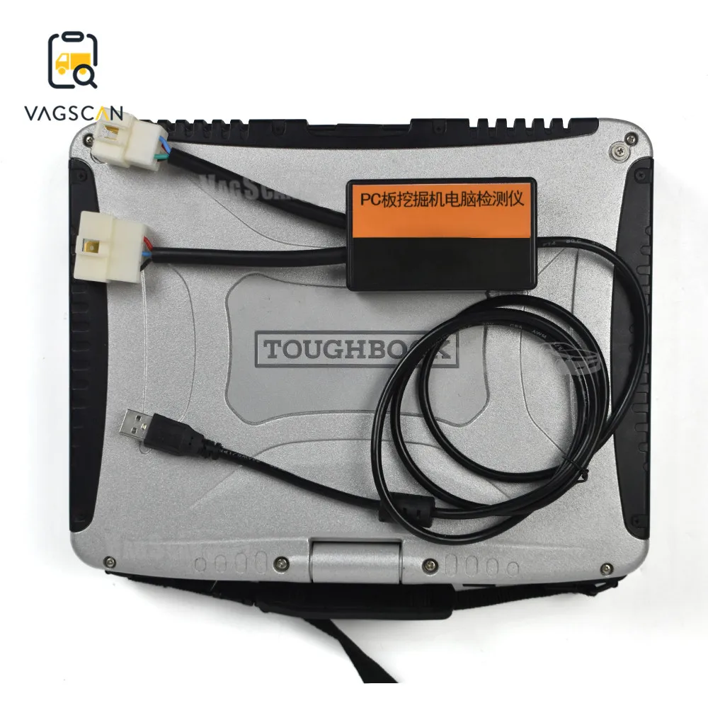 

Diagnostic kit for dr zx hitachi excavator diagnostic tool hitachi connection with excavator + CF19 Laptop