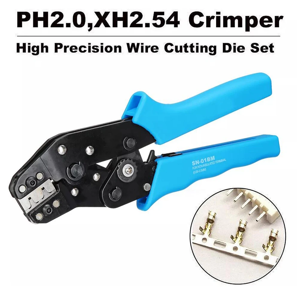 SN-01BM/2549/48B Self-adjusting Terminal Wire Cable Crimping Pliers Tool for Dupont PH2.0 XH2.54 KF2510 JST Molex D-SUB Terminal