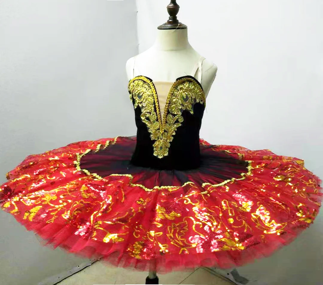 

New Ballet skirt Professional classical Pancake Tutu costumes