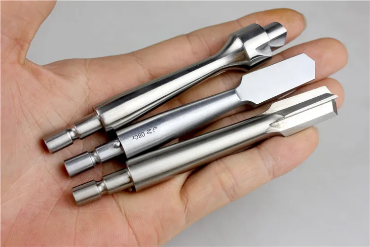 JZ Neurosurgical surgical instrument medical hand operated skull drill craniotomy round Flat drill bit Milling cutter bow Manual