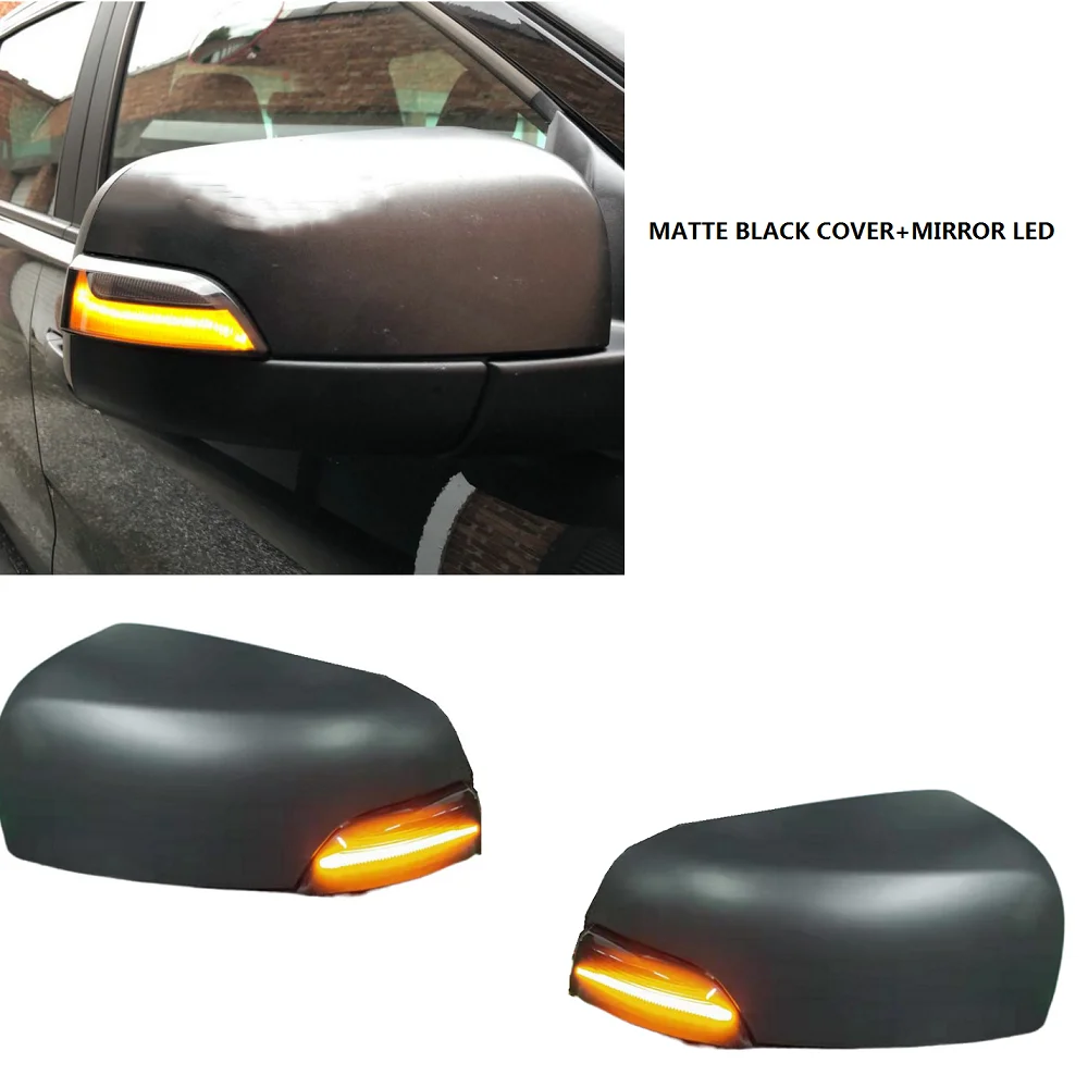 2012 Led Side Mirror Covers Fit For Ranger T7 T8 Xl Xlt Wildtrack Limited Rearview Mirror Covers 2015 2016 2017 2018 2019 2020