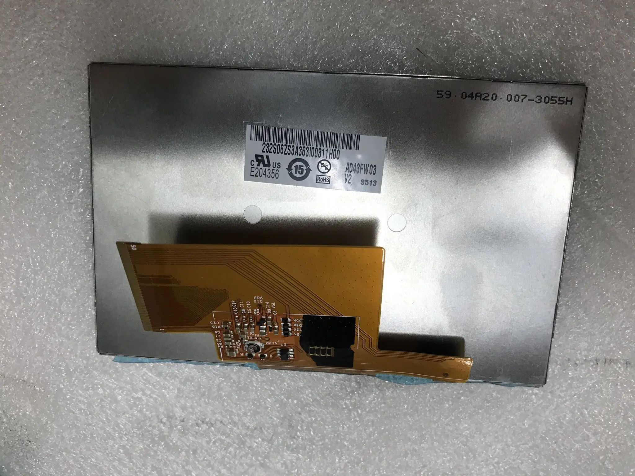 

A043FW03 V2 LCD Displays screen