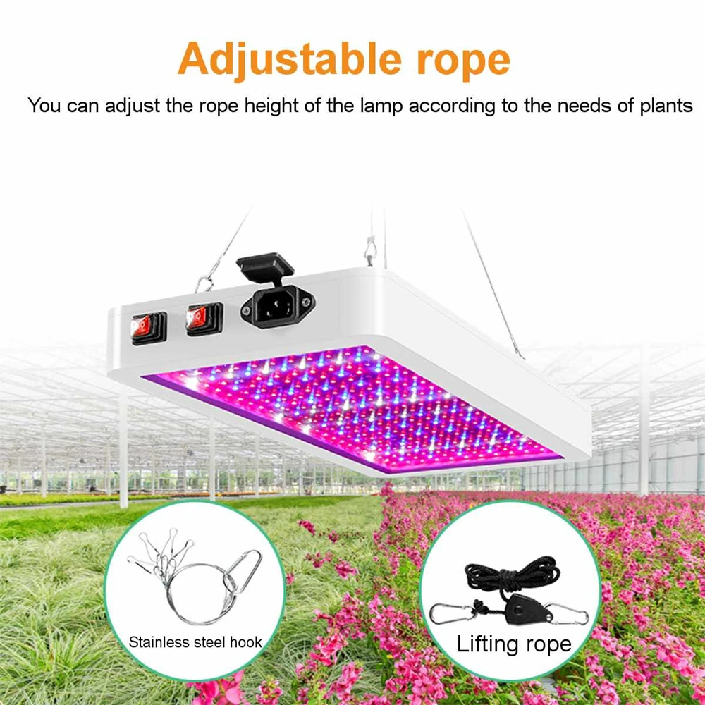 LED Plant Lamp Grow Light 220V Full Spectrum LED Growth Light 110V Greenhouse Growing Phyto Lamp Indoor Flower Seeds Tent Bulb