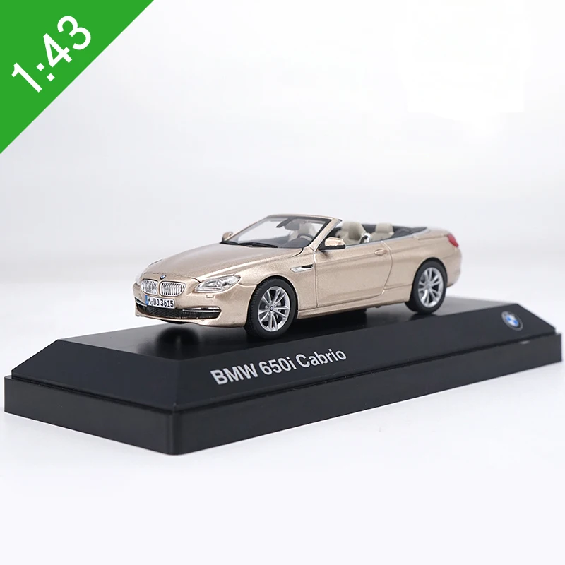 Original Box 1:43 650i Alloy Model Car Static Metal Model Vehicles For Collectibles Gift