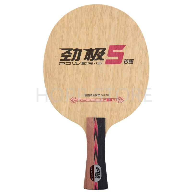 DHS PG5 PG5X POWER-G 5 PG 5 Table Tennis Blade 5+2 ALC Racket Original DHS Ping Pong Bat