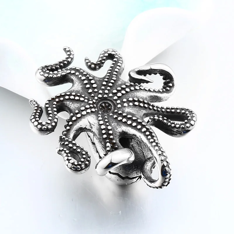 Beier 316L Stainless Steel Classic Octopus Crab Pendant Punk Whale Shark Deep Sea Beast High Quality Animal Jewelry LLBP8-367P