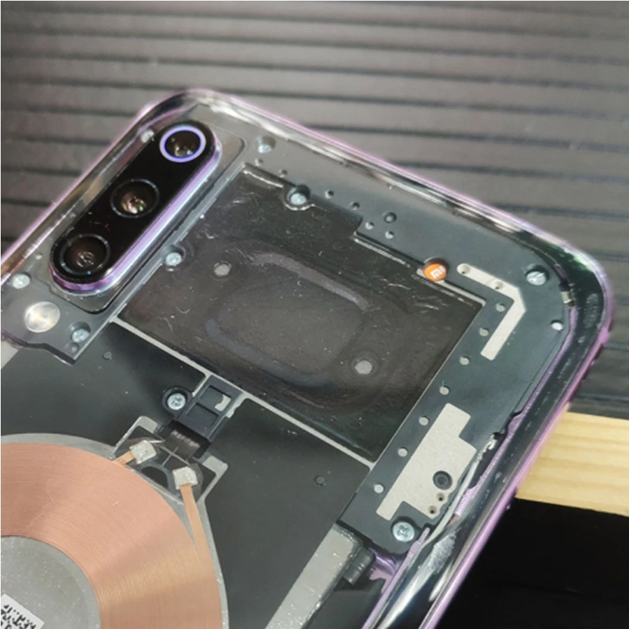 For Xiaomi Mi 9 pro Full Transparent Glass Case Battery Cover For Xiaomi 9 Mi9 pro Rear Housing Door Case Repair Parts