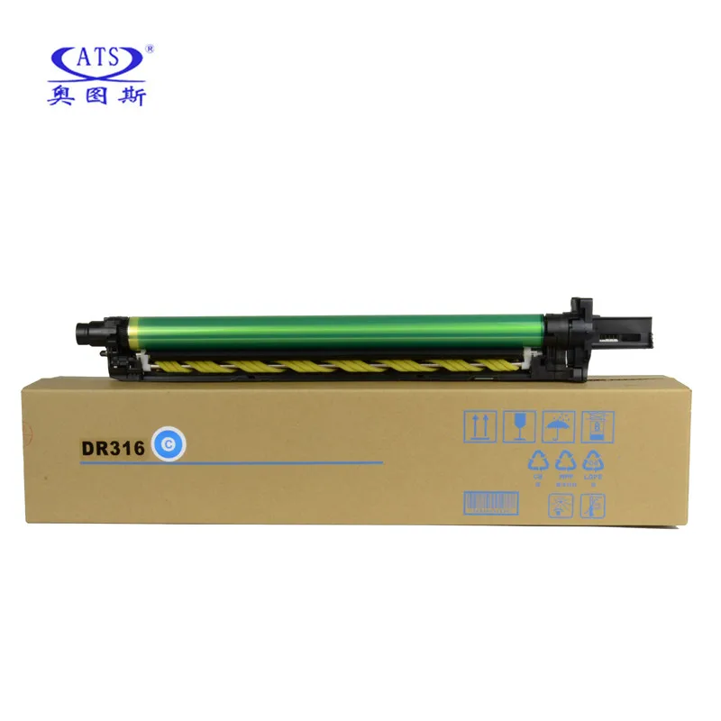 1PC CMYK Drum Unit Toner Cartridge For Konica Minolta Bizhub C7130i C250i C300i C360i DR316 Compatilbe Copier spare parts