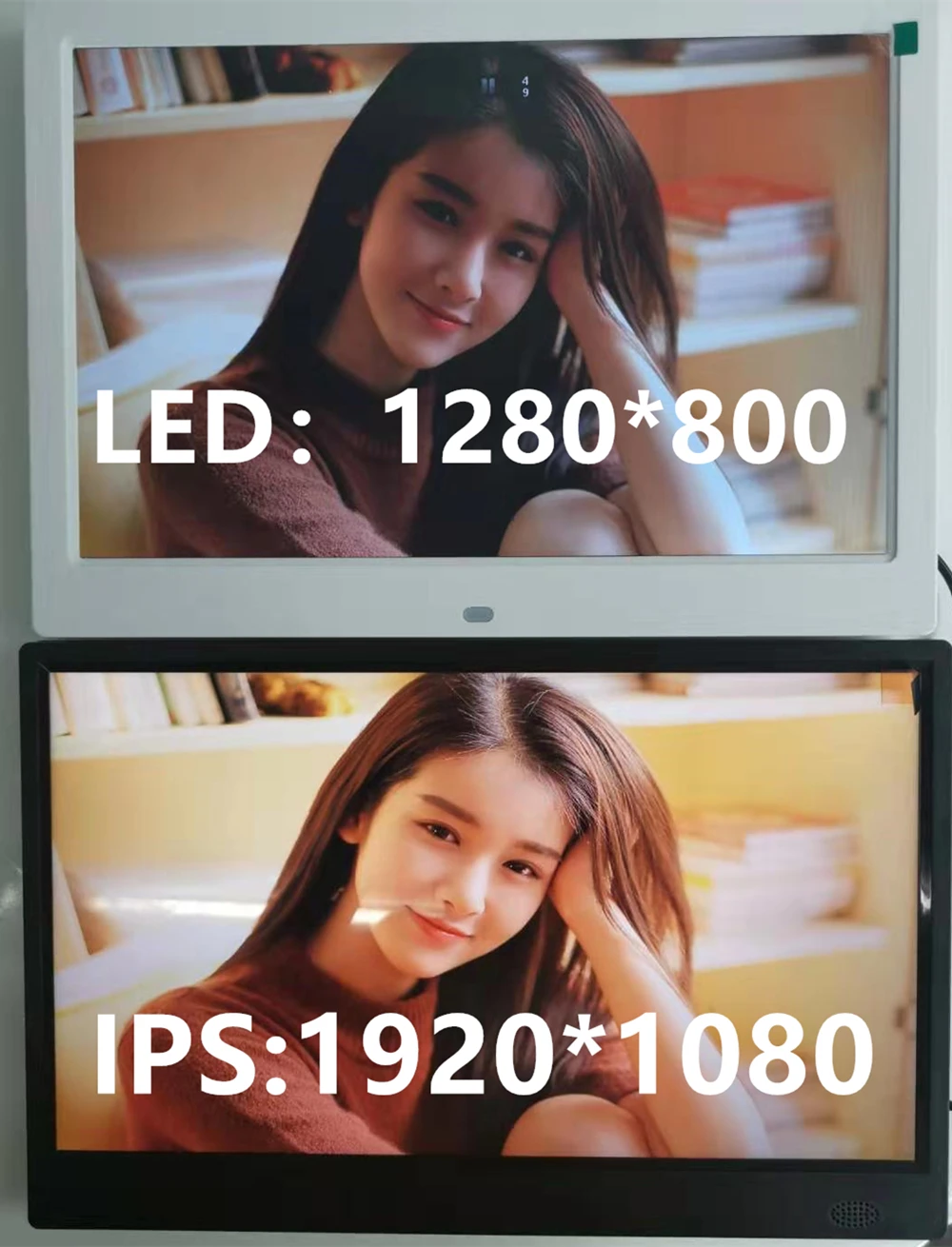 15-дюймовая IPS-подсветка HD 1920*1080 полнофункциональная цифровая фоторамка электронный альбом цифровая фотография Музыка Видео подарок ребенку