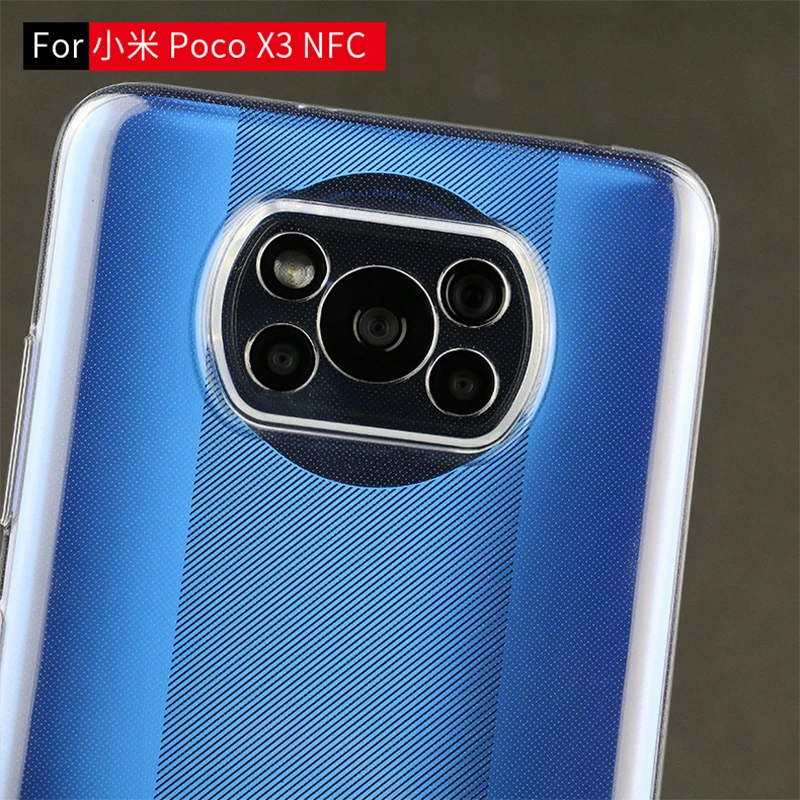 Transparent soft tpu phone case for xiaomi poco x3 nfc X3 PRO F3 GT M3 global version Ultra Thin clear back cover coque