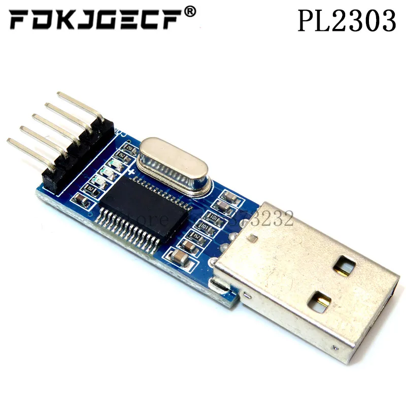 PL2303 PL2303HX/PL2303TA USB To RS232 TTL Converter Adapter Module with Dust-proof Cover PL2303HX for arduino download cable