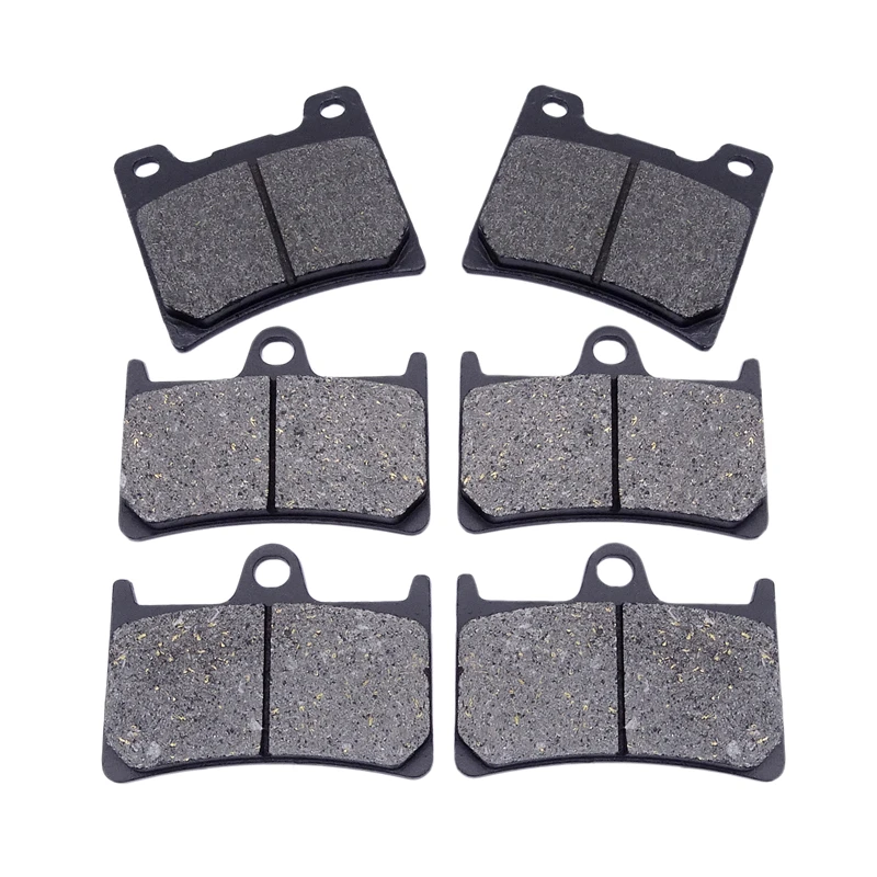 1 Set Motorcycle Front Rear Brake Pads For YAMAHA YZF600 YZF600R ThunderCat 1996-2007 YZF1000R Thunderace 1997 Motorbike Parts