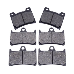 1 Set Motorcycle Front Rear Brake Pads For YAMAHA YZF600 YZF600R ThunderCat 1996-2007 YZF1000R Thunderace 1997 Motorbike Parts