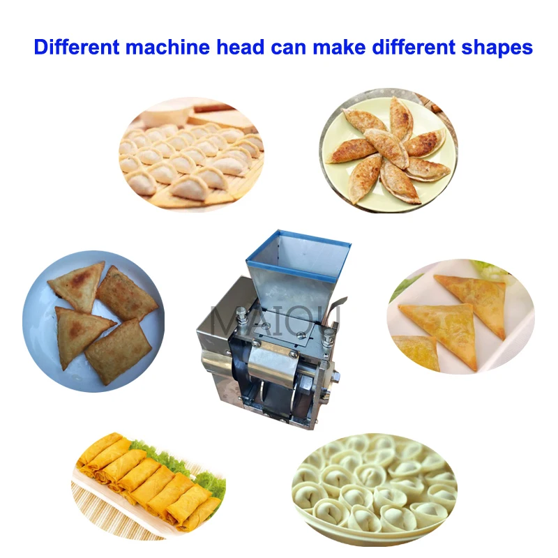 110v or 220v Multi-Function Home Samosa Maker Machine/Automatic Samosa Making Machine /Dumpling Machine Make Samosa/Sp 4800pcs/h