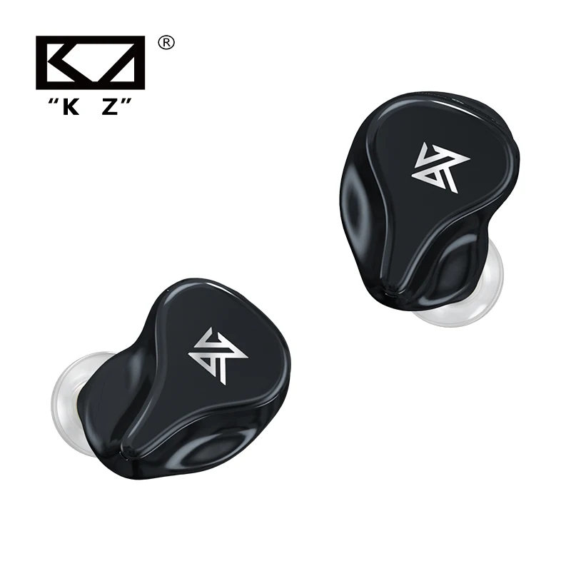 KZ Z1 Pro TWS kopphone True Draadloze Game Oordopjes Touch Control, cancelación de ruido, Auriculares deportivos HiFi compatibles con Bluetooth