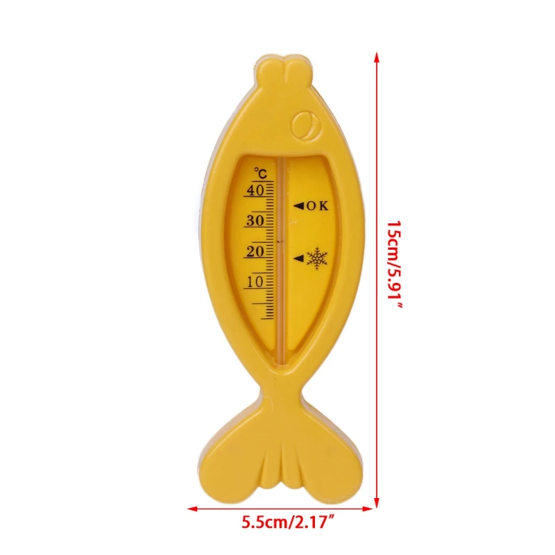 900C Water Thermometer Baby Bathing Fish Shape Temperature Infant Toddler Shower Toys