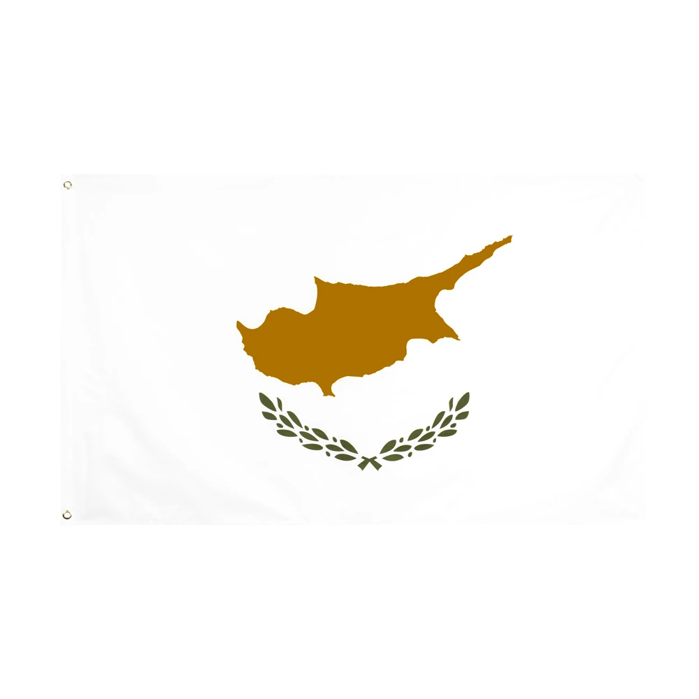 90X150cm Kbrs Cumhuriyeti CY CYP Cyprus Flag