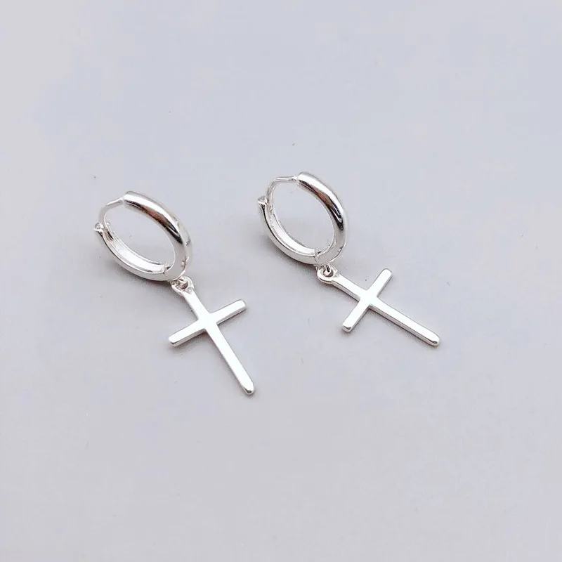 

REETI Simple Cross Drop Earrings For Women Gift Fashion Jewelry