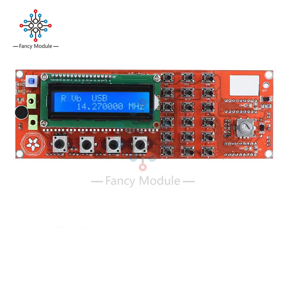 Generator sygnału DDS AD9850 moduł 0 ~ 55MHz Radio krótkofalowe pasmo fal dla HAM Radio SSB6.1 Transceiver VFO SSB