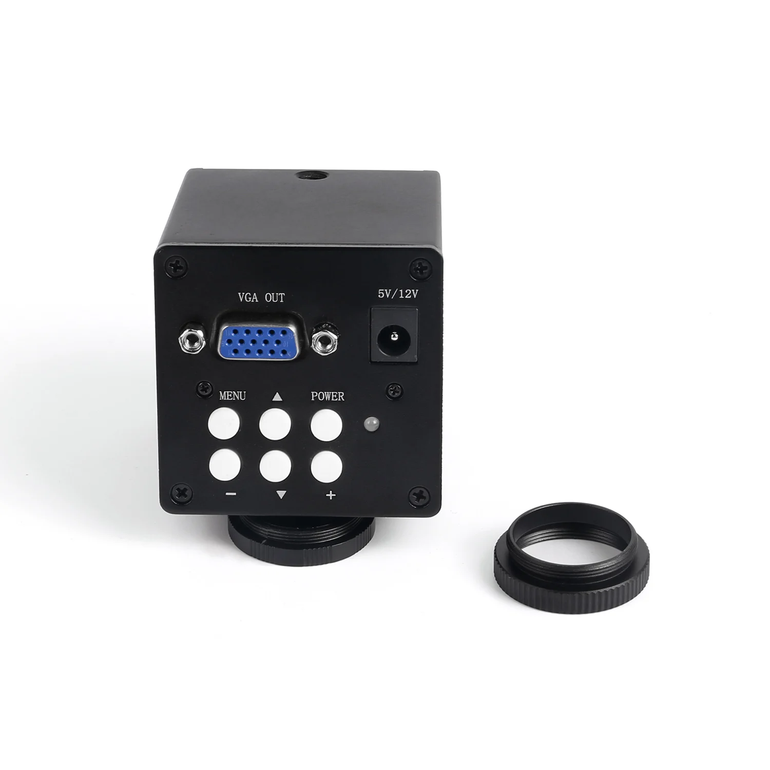 YIZHAN 4MP 1080P Phone PCB Soldering Repair Lab Industrial Video Microscope Camera +180 X Zoom Lens + LED Light VGA Output