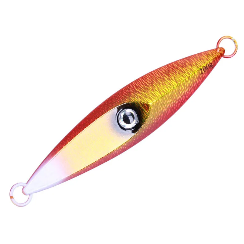 Speed Vertical Iron Plate Jig Saltwater Jigging Lures 200g 250g 300g 400g Drag Metal Long Casting Spoon Lead Fish Hard Bait - view 2