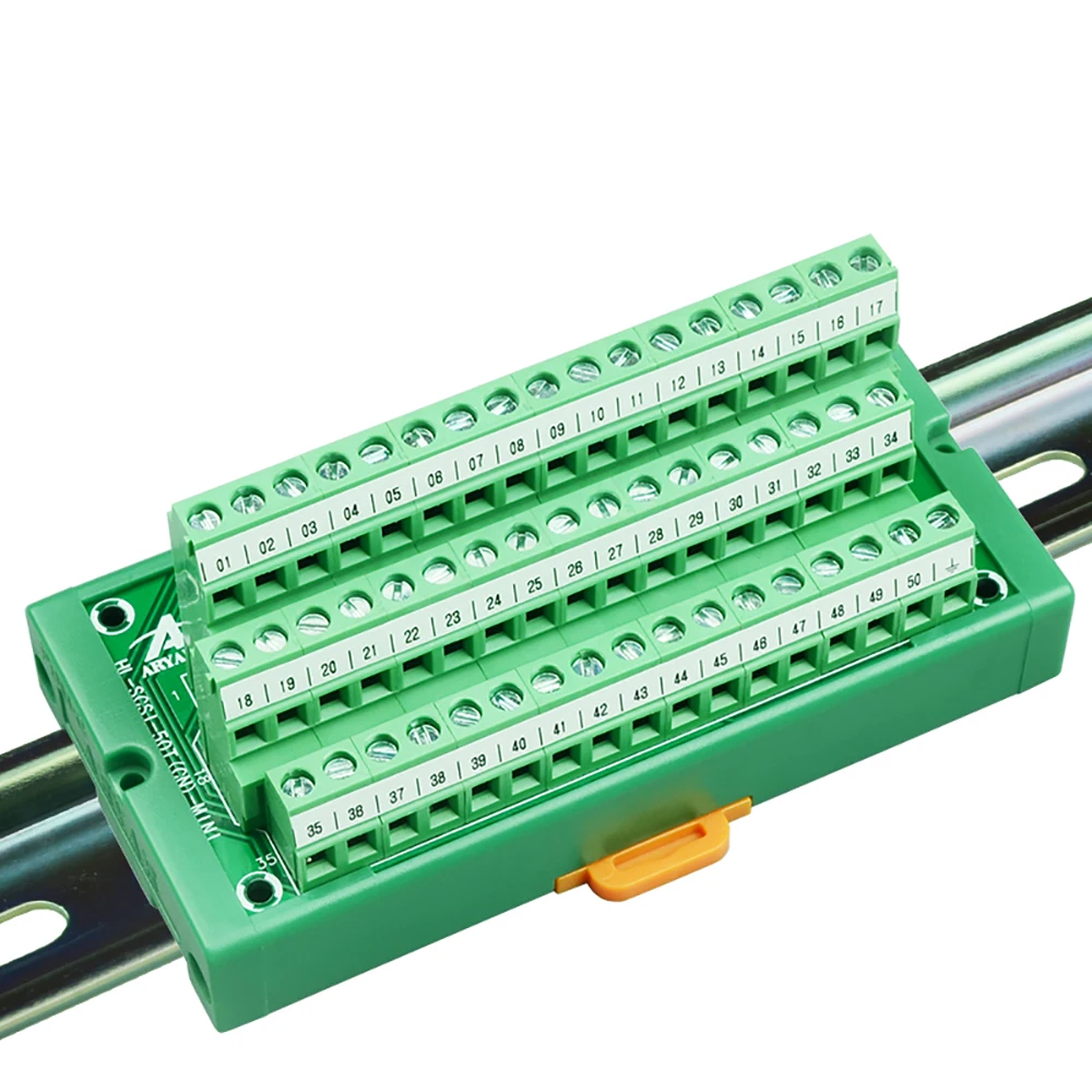 Carte d'adaptateur de terminaux de relais 50 broches SCSI50, pour Yaskawa/Delta/Panasonic/Mitsubishi Servo CN1 HL-SCSI-50P pour A2/AB, ASD-BM-50A