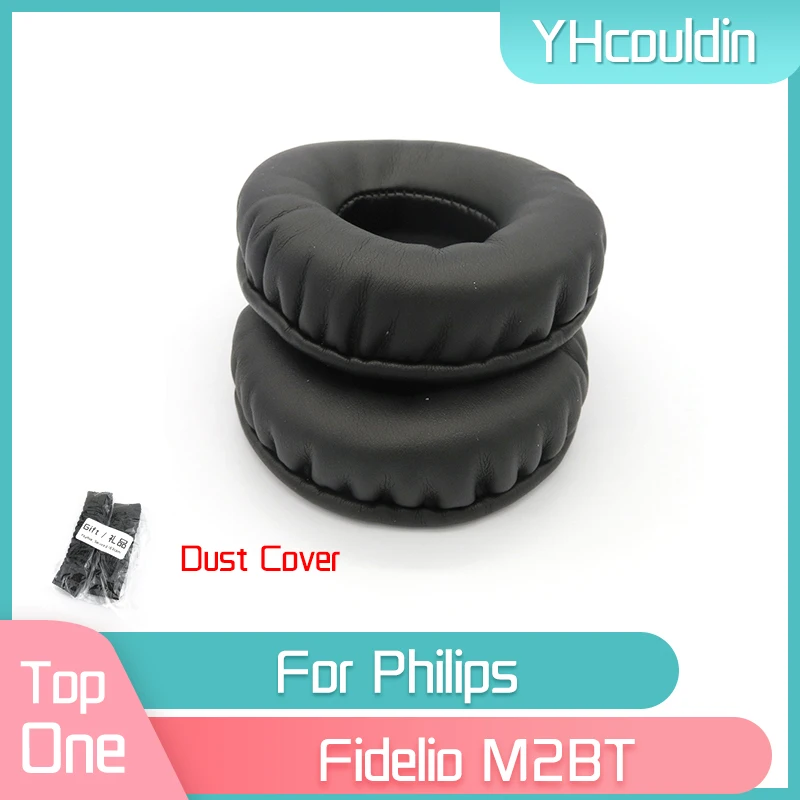 

YHcouldin Earpads For Philips Fidelio M2BT Headset Leather Ear Cushions Replacement Earpads