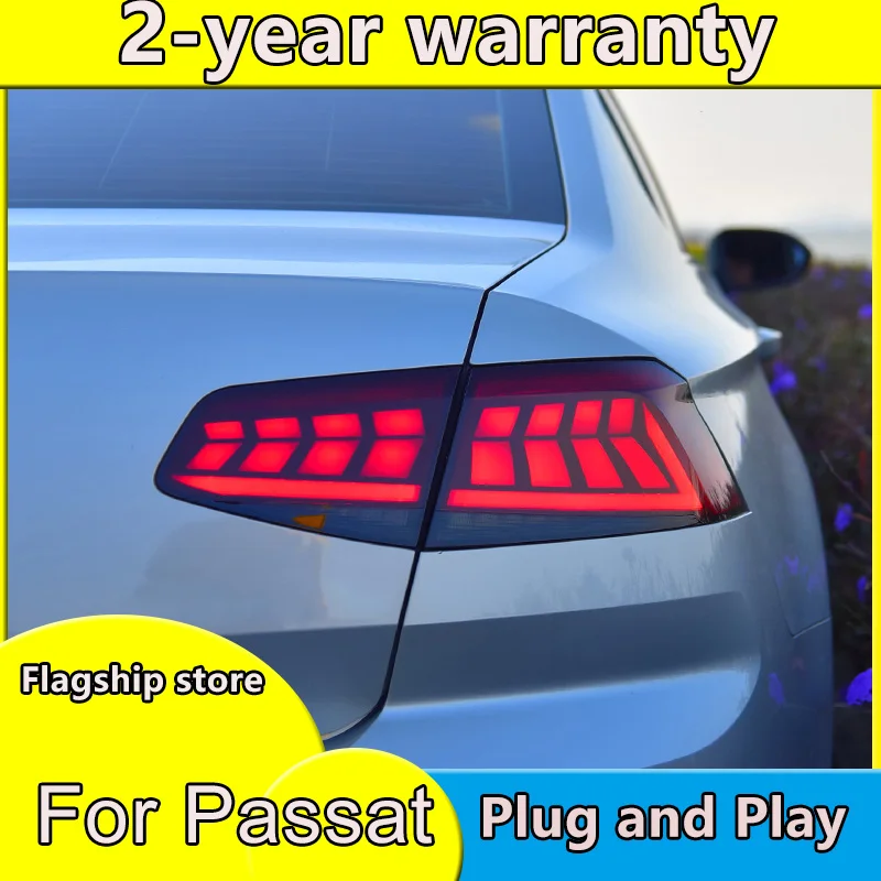 

Car Styling Tail light Case for VW Passat B6 Taillights 2017-2019 for Passat B6 LED taillight Tail Lamp LED light