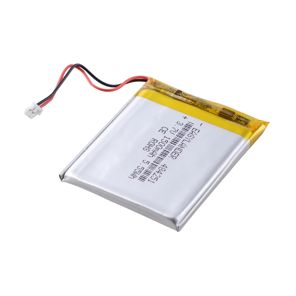 3.7 فولت 1500 مللي أمبير 484251   JST 1.25mm 2pin بطارية ليثيوم أيون ليثيوم بوليمر قابلة للشحن